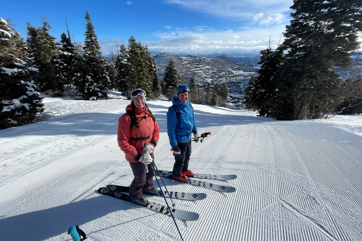 Skier level : beginner skier, intermediate skier or expert skier